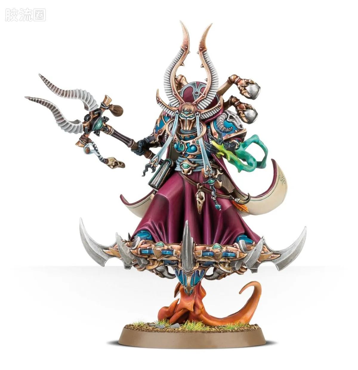 战锤40K Thousand Sons 千子 7版 阿里曼 - 图片