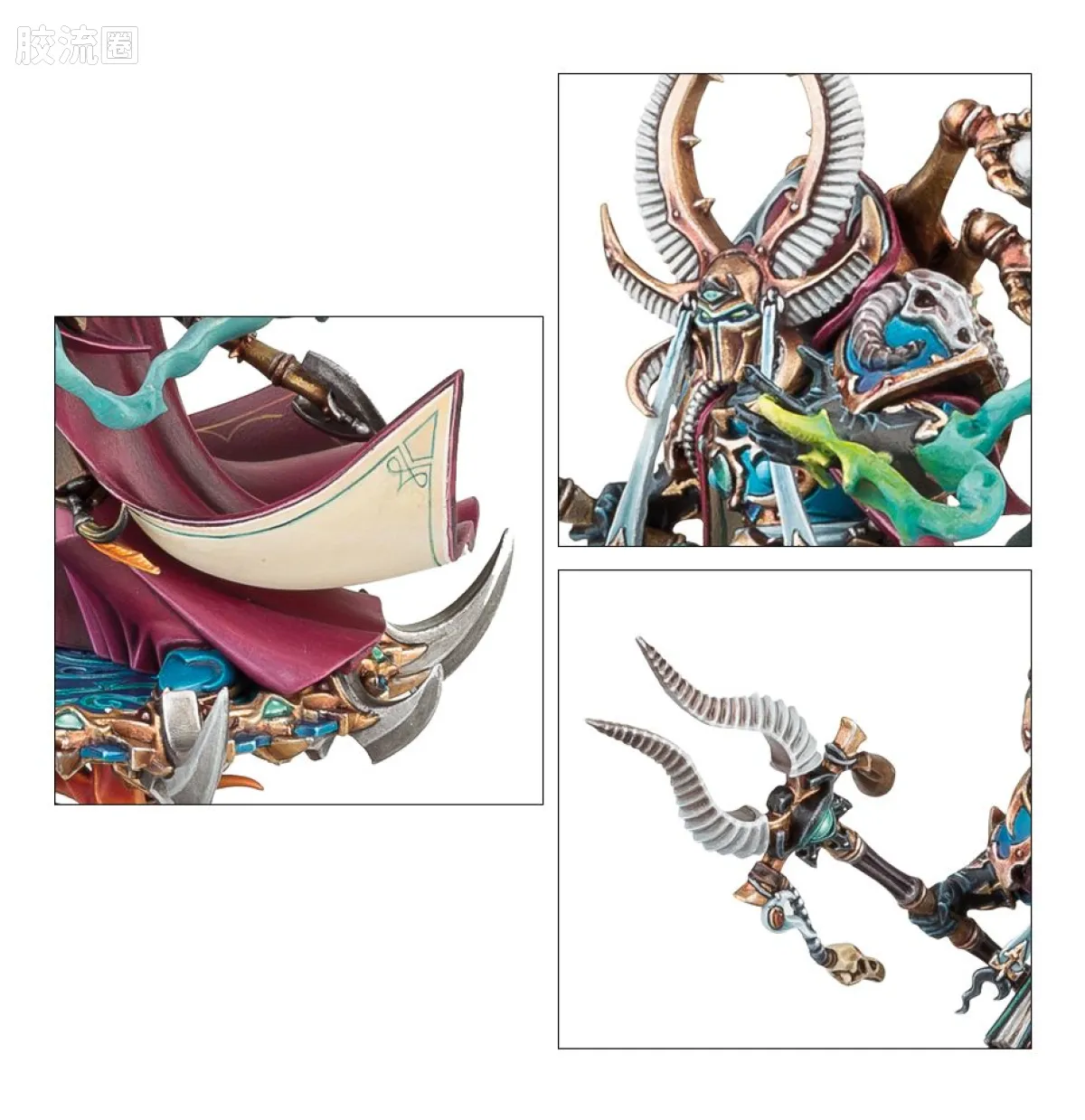战锤40K Thousand Sons 千子 7版 阿里曼 - 图片