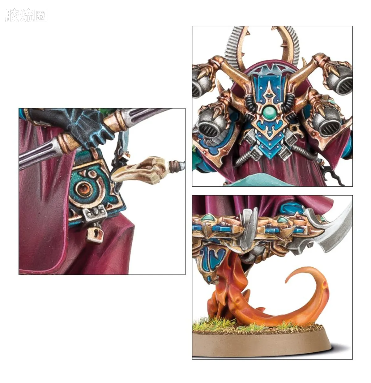战锤40K Thousand Sons 千子 7版 阿里曼 - 图片