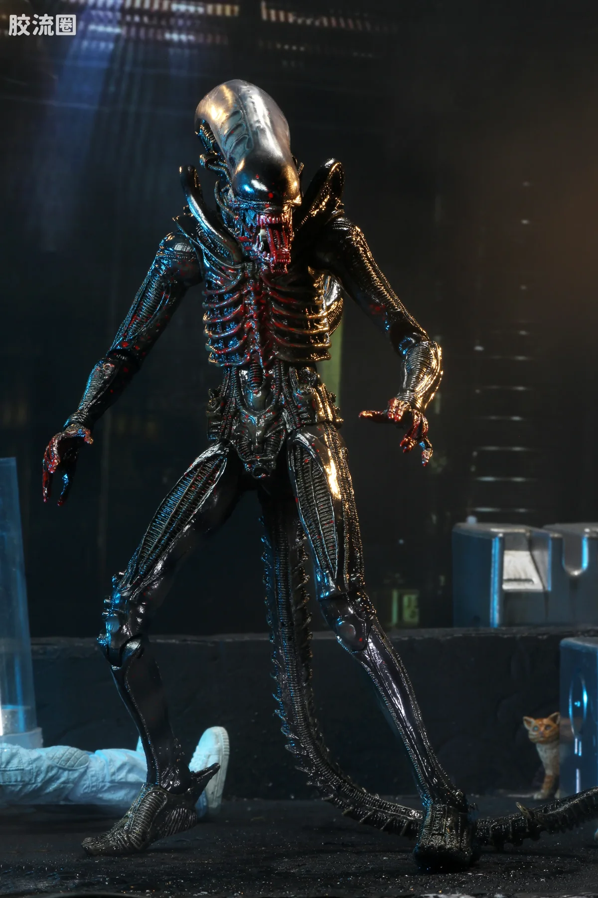 NECA 7寸可动人形系列 异形40周年电影版 异形(血腥版) 第2代 - 图片