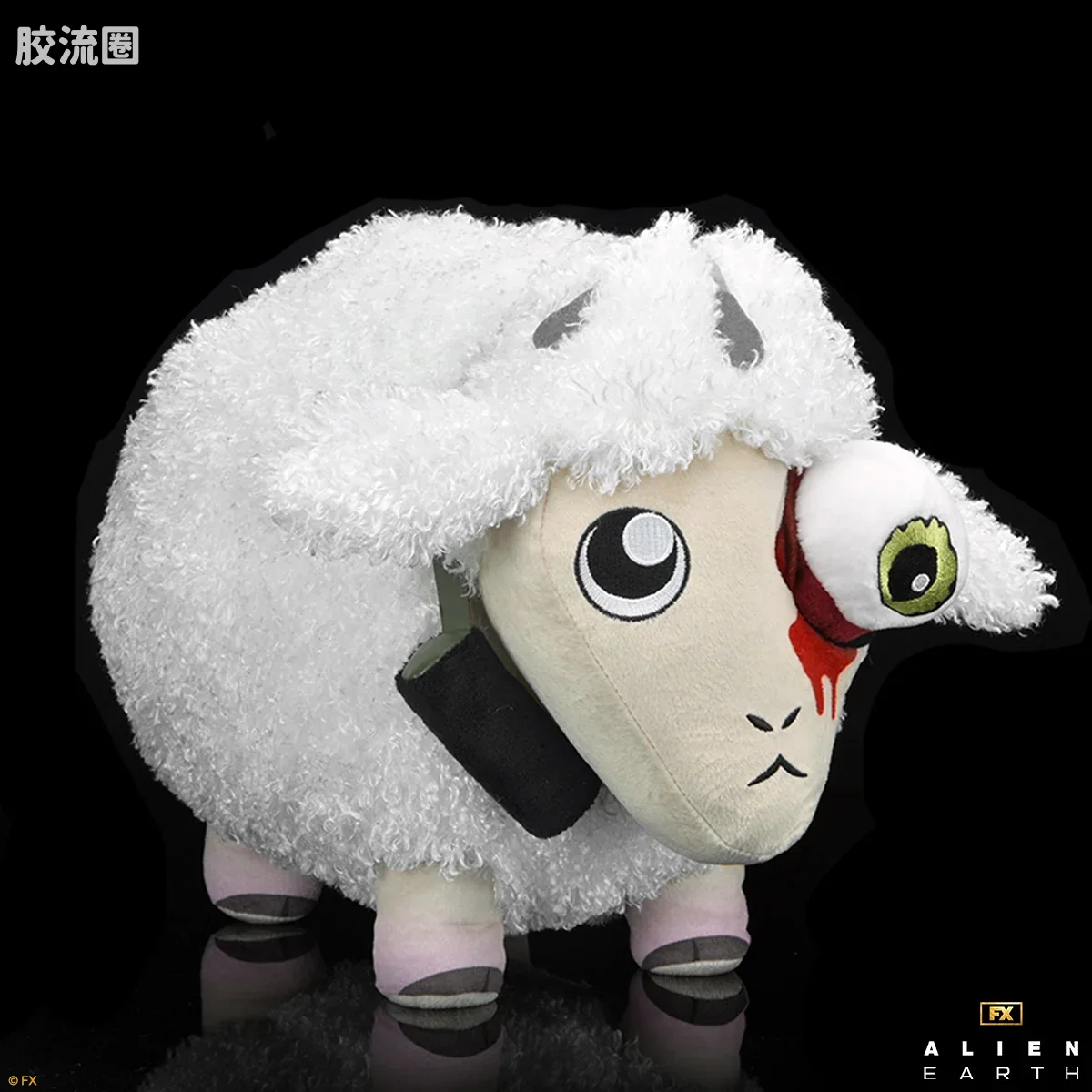 NECA大比例可动人形系列 大比例 《异形：地球》眼附绵羊互动大号毛绒玩具 - 图片