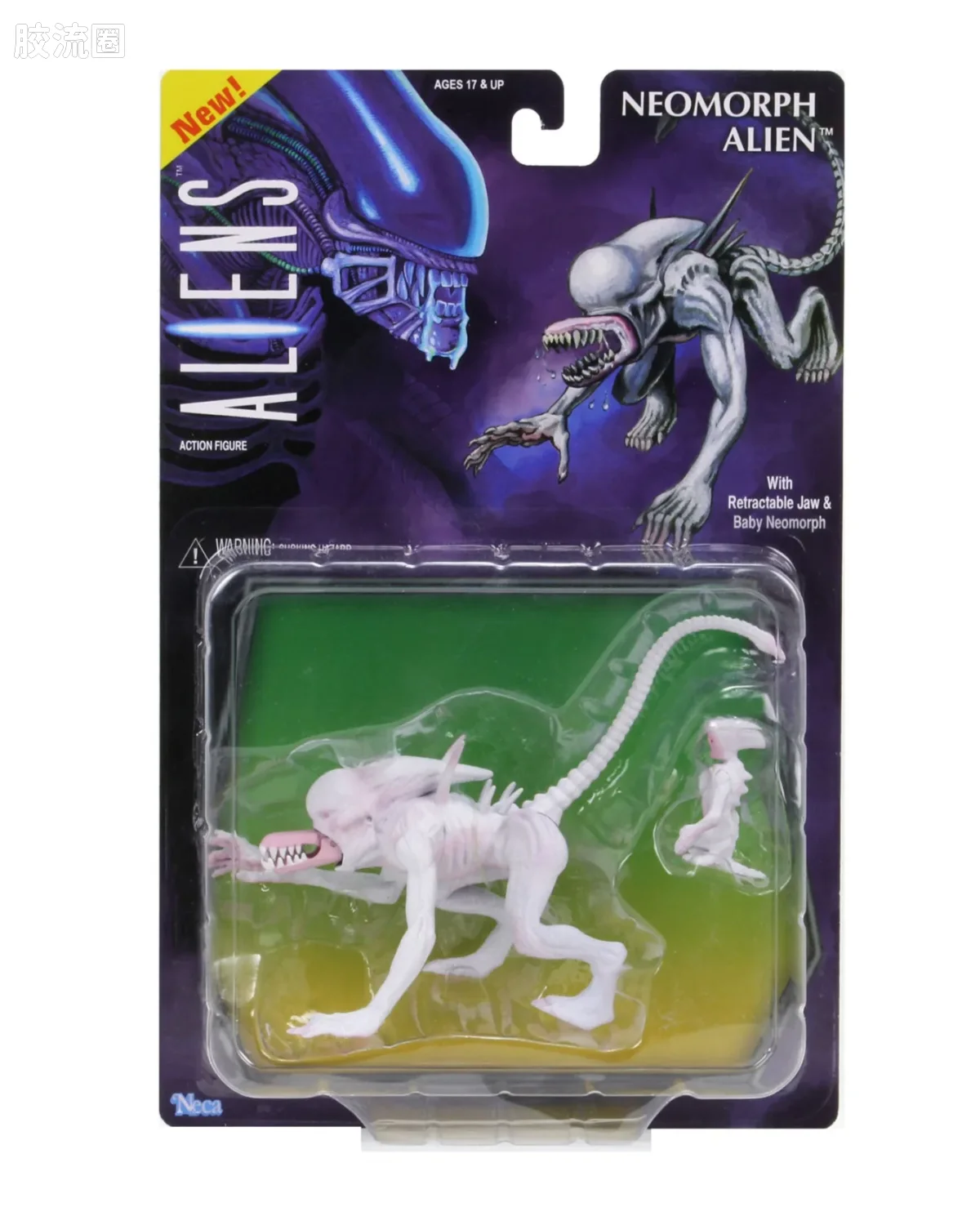 NECA 7寸可动人形系列 Toony Terrors/微小的恐怖系列 Neomorph 异形 - 图片