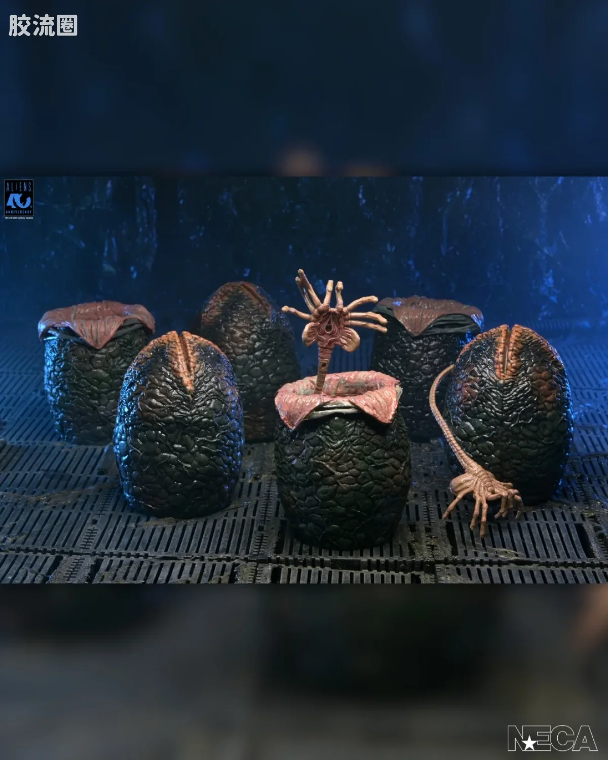 NECA 7寸可动人形系列 异形系列 40周年 异形蛋六连装 配件包 - 图片