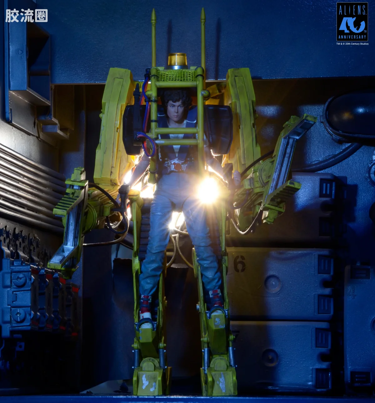NECA 7寸可动人形系列 异形系列 40周年 动力装载机（P-5000）豪华载具 - 图片