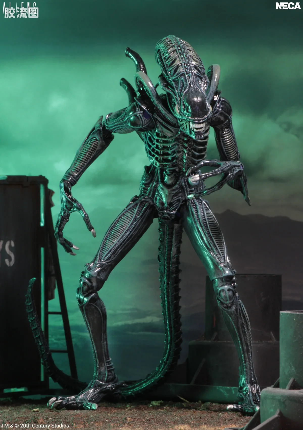 NECA 7寸可动人形系列 异形系列 异形 蓝色战士 - 图片