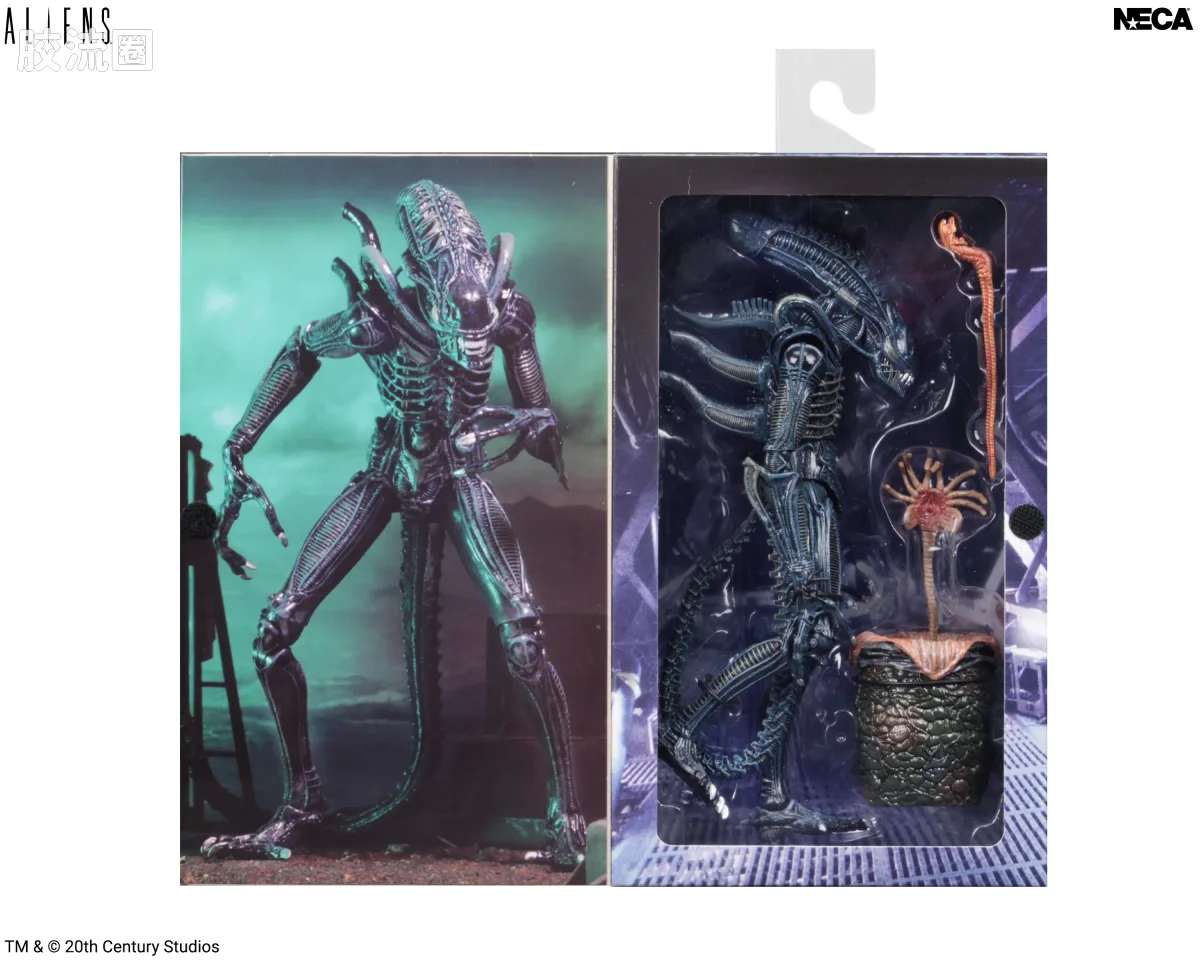 NECA 7寸可动人形系列 异形系列 异形 蓝色战士 - 图片