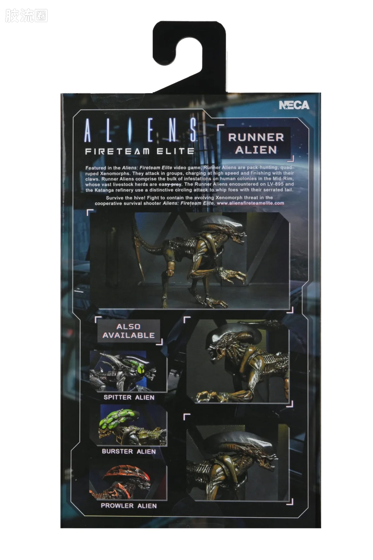 NECA 7寸可动人形系列 普通版 异形:火力小队 奔跑异形 - 图片