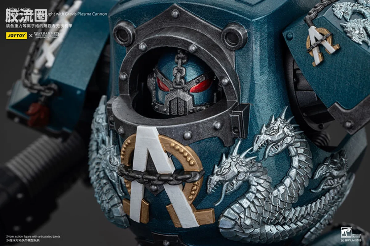 JOYTOY x 战锤40K 机甲载具单位 HH阿尔法军团 蔑视者无畏 - 图片