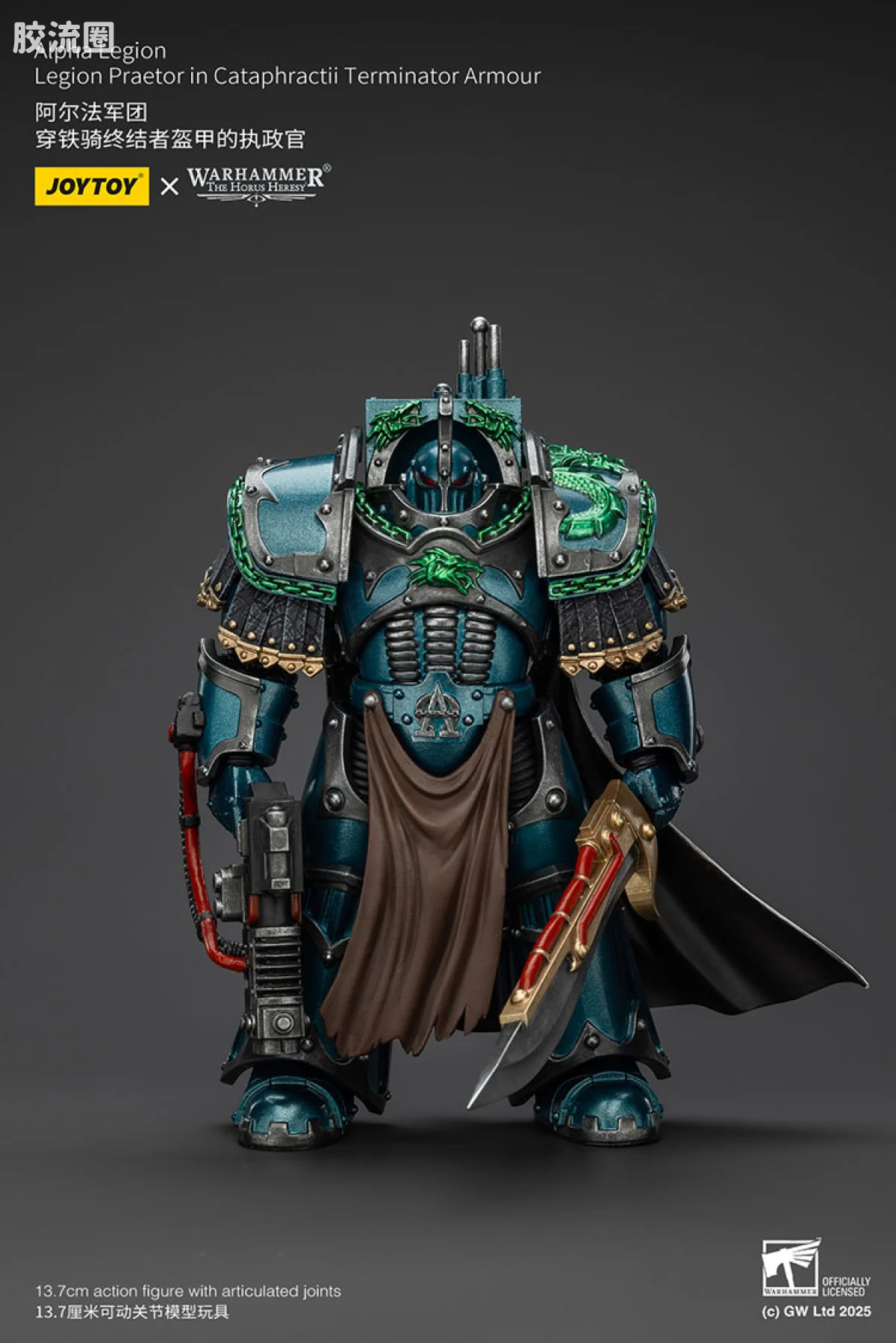 JOYTOY x 战锤40K null HH阿尔法 铁骑终结者执政官 - 图片
