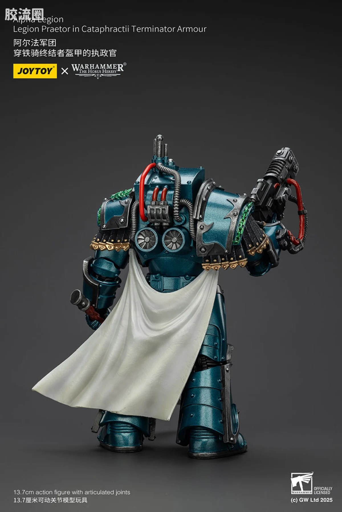 JOYTOY x 战锤40K null HH阿尔法 铁骑终结者执政官 - 图片