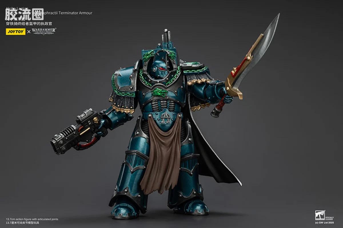 JOYTOY x 战锤40K null HH阿尔法 铁骑终结者执政官 - 图片