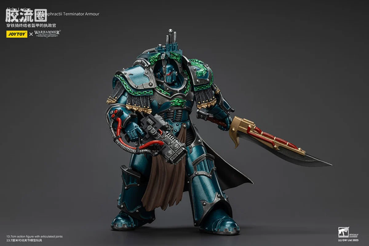JOYTOY x 战锤40K null HH阿尔法 铁骑终结者执政官 - 图片