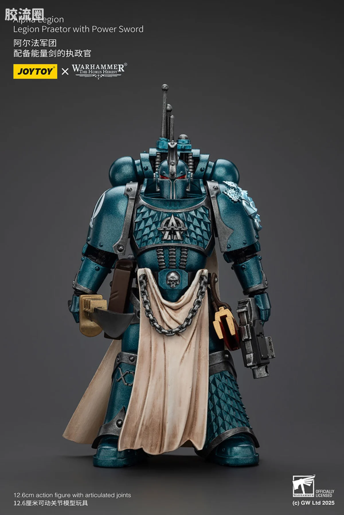 JOYTOY x 战锤40K null HH阿尔法 执政官（能量剑） - 图片