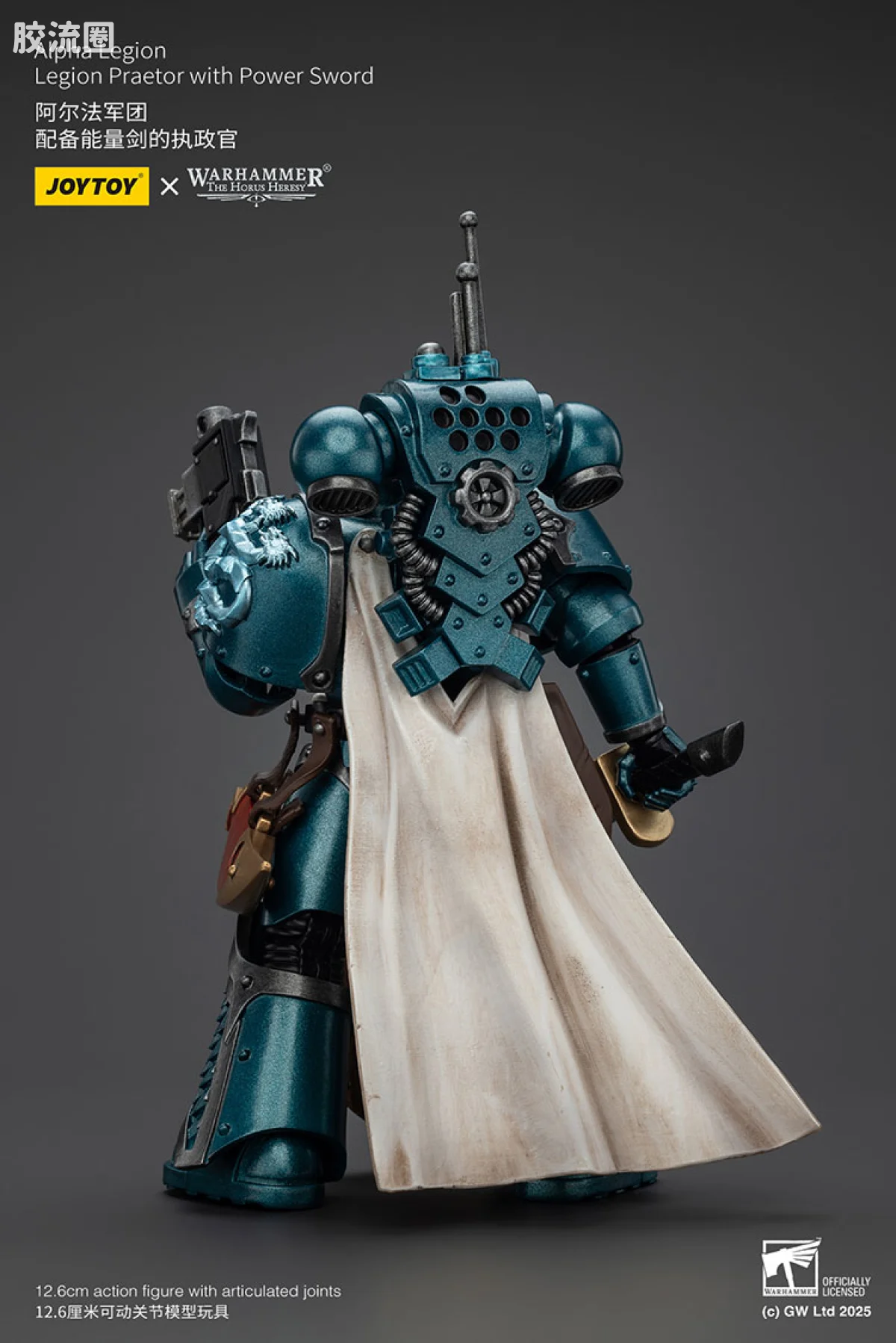 JOYTOY x 战锤40K null HH阿尔法 执政官（能量剑） - 图片