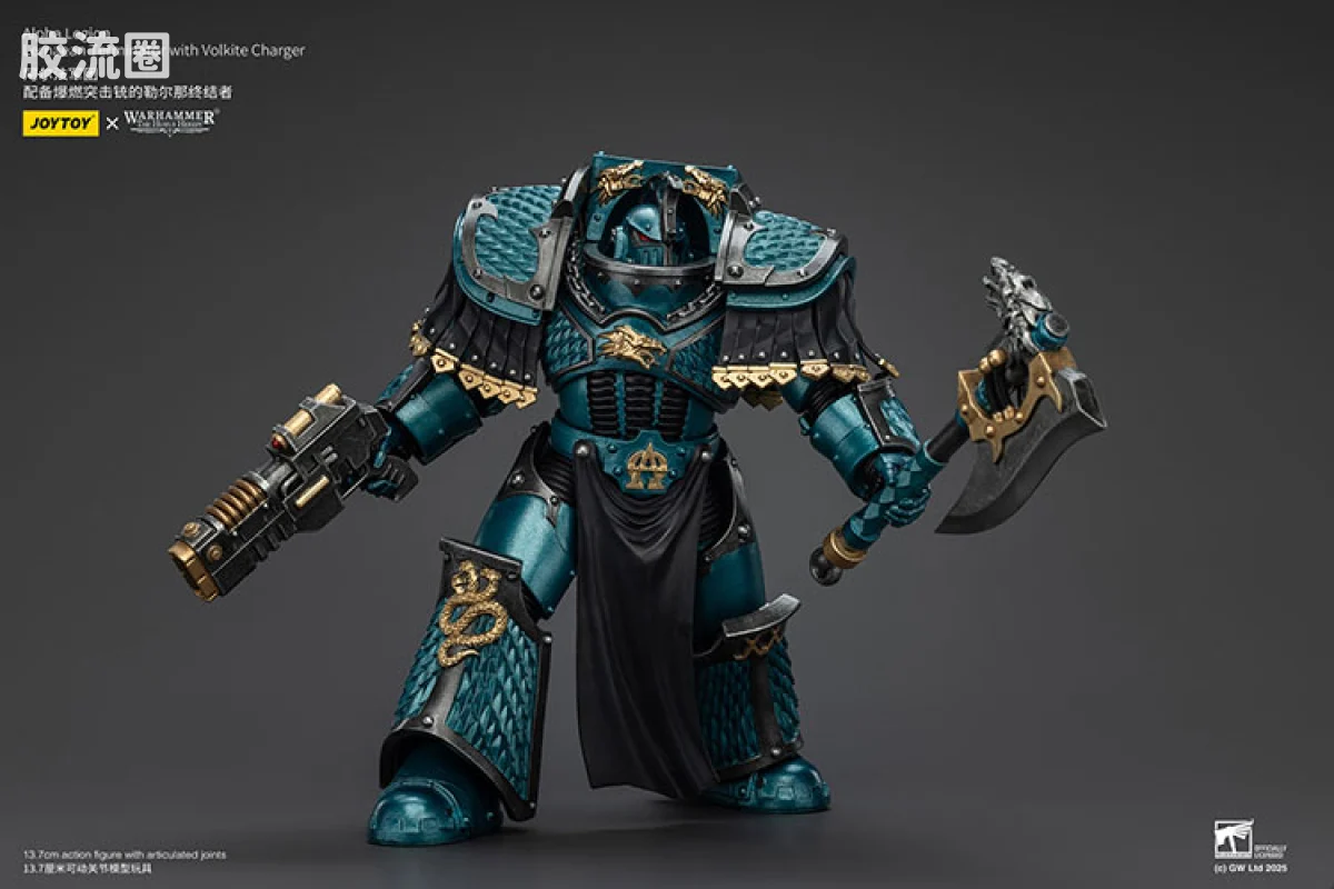 JOYTOY x 战锤40K null HH阿尔法 勒尔纳终结者（爆燃铳） - 图片