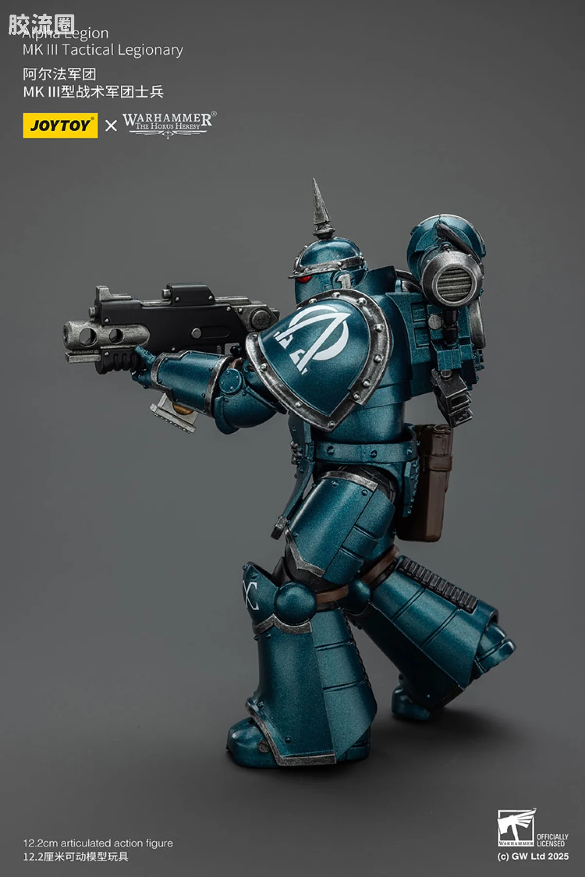 JOYTOY x 战锤40K null HH阿尔法 MK3型战术军团士兵 - 图片