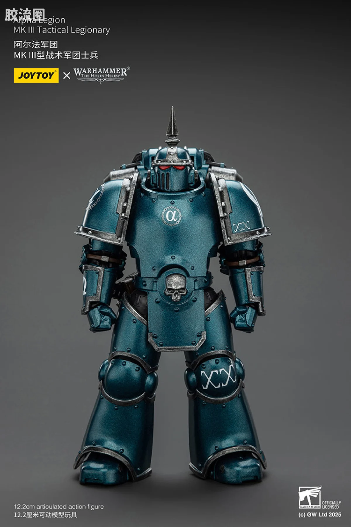JOYTOY x 战锤40K null HH阿尔法 MK3型战术军团士兵 - 图片