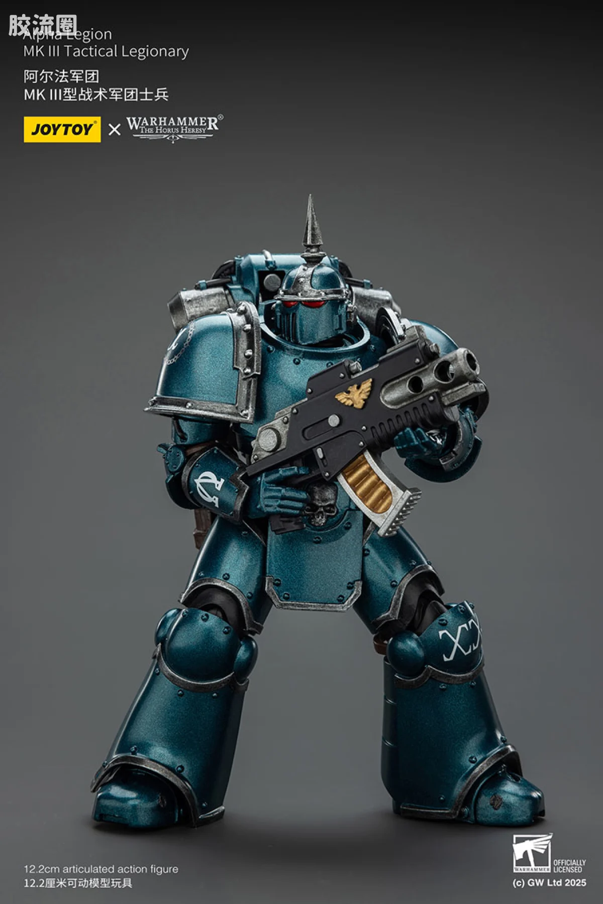 JOYTOY x 战锤40K null HH阿尔法 MK3型战术军团士兵 - 图片