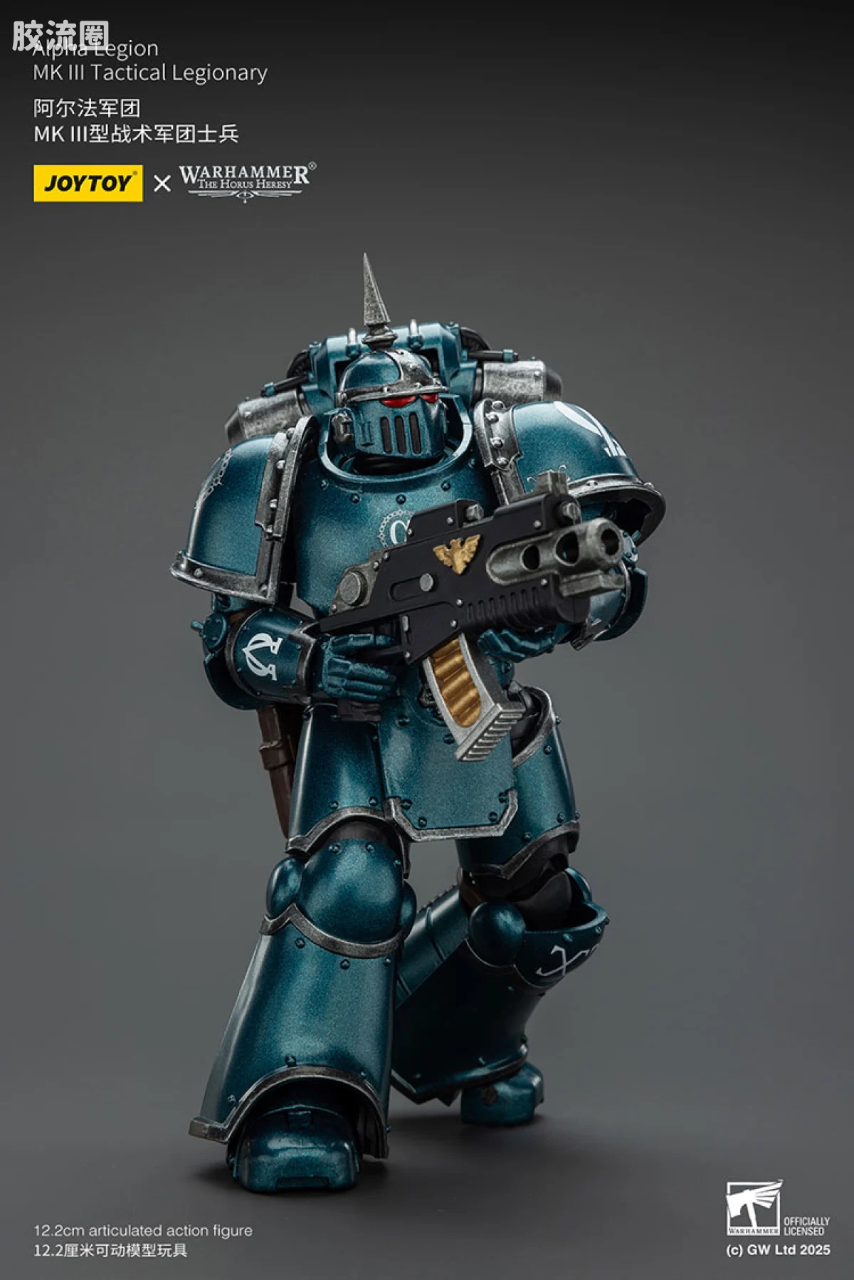 JOYTOY x 战锤40K null HH阿尔法 MK3型战术军团士兵 - 图片