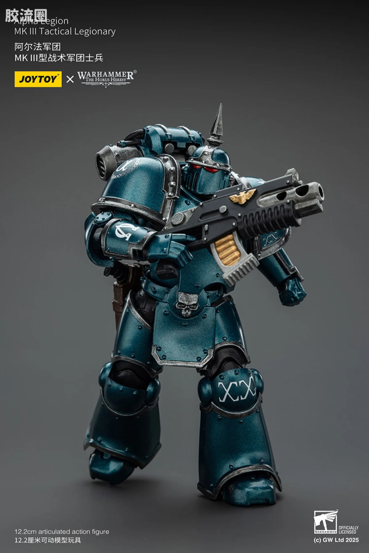 JOYTOY x 战锤40K null HH阿尔法 MK3型战术军团士兵 - 图片