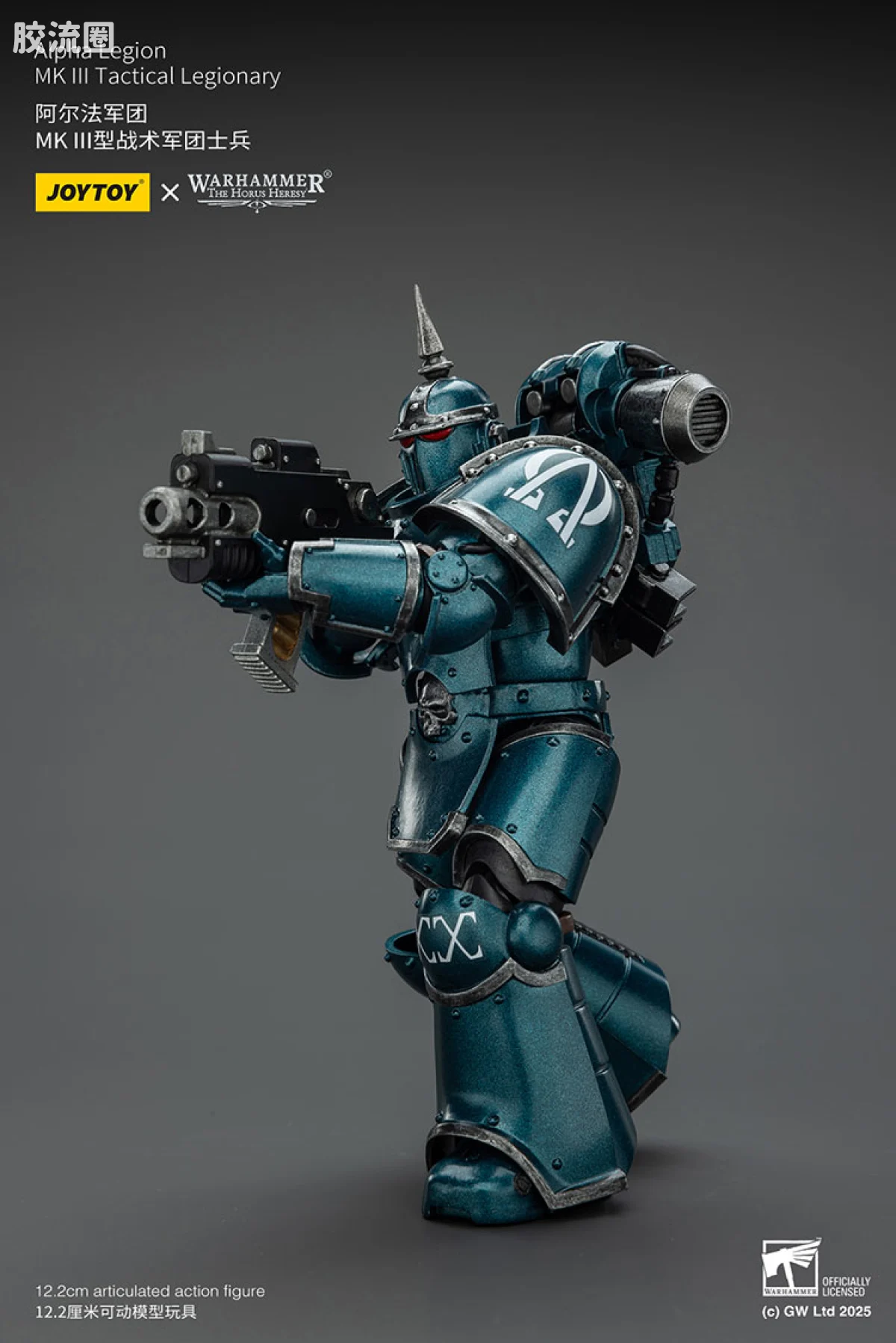 JOYTOY x 战锤40K null HH阿尔法 MK3型战术军团士兵 - 图片