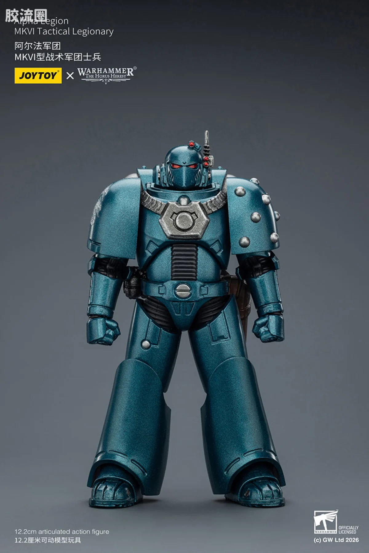 JOYTOY x 战锤40K null HH阿尔法军团 MK6型战术军团士兵 - 图片