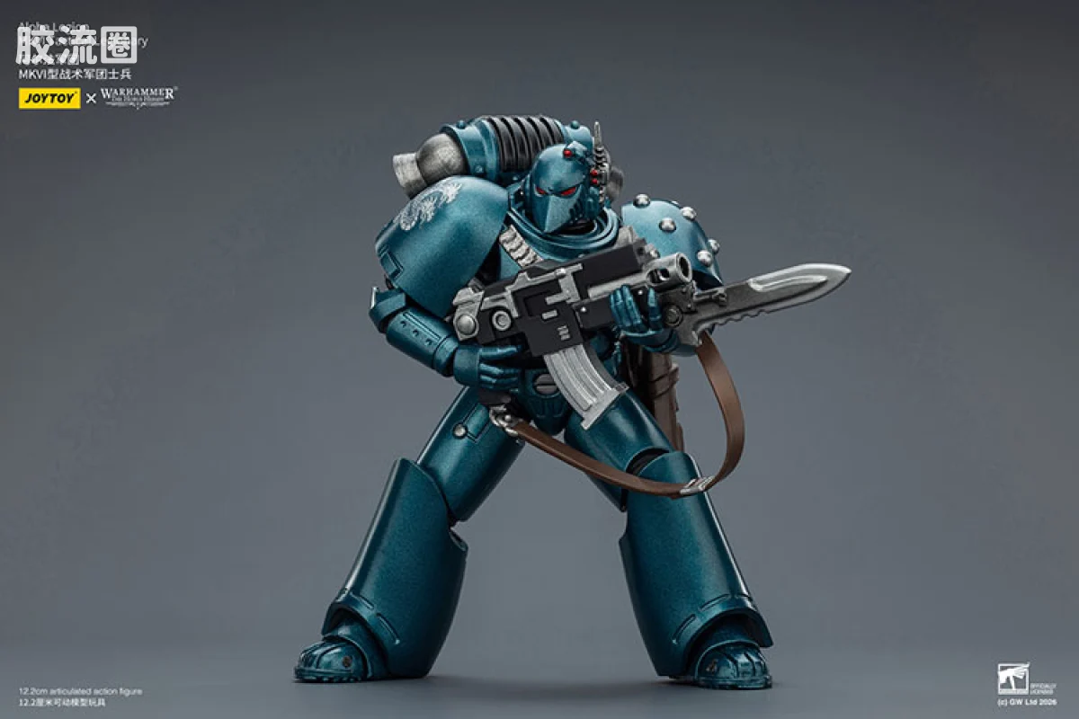 JOYTOY x 战锤40K null HH阿尔法军团 MK6型战术军团士兵 - 图片