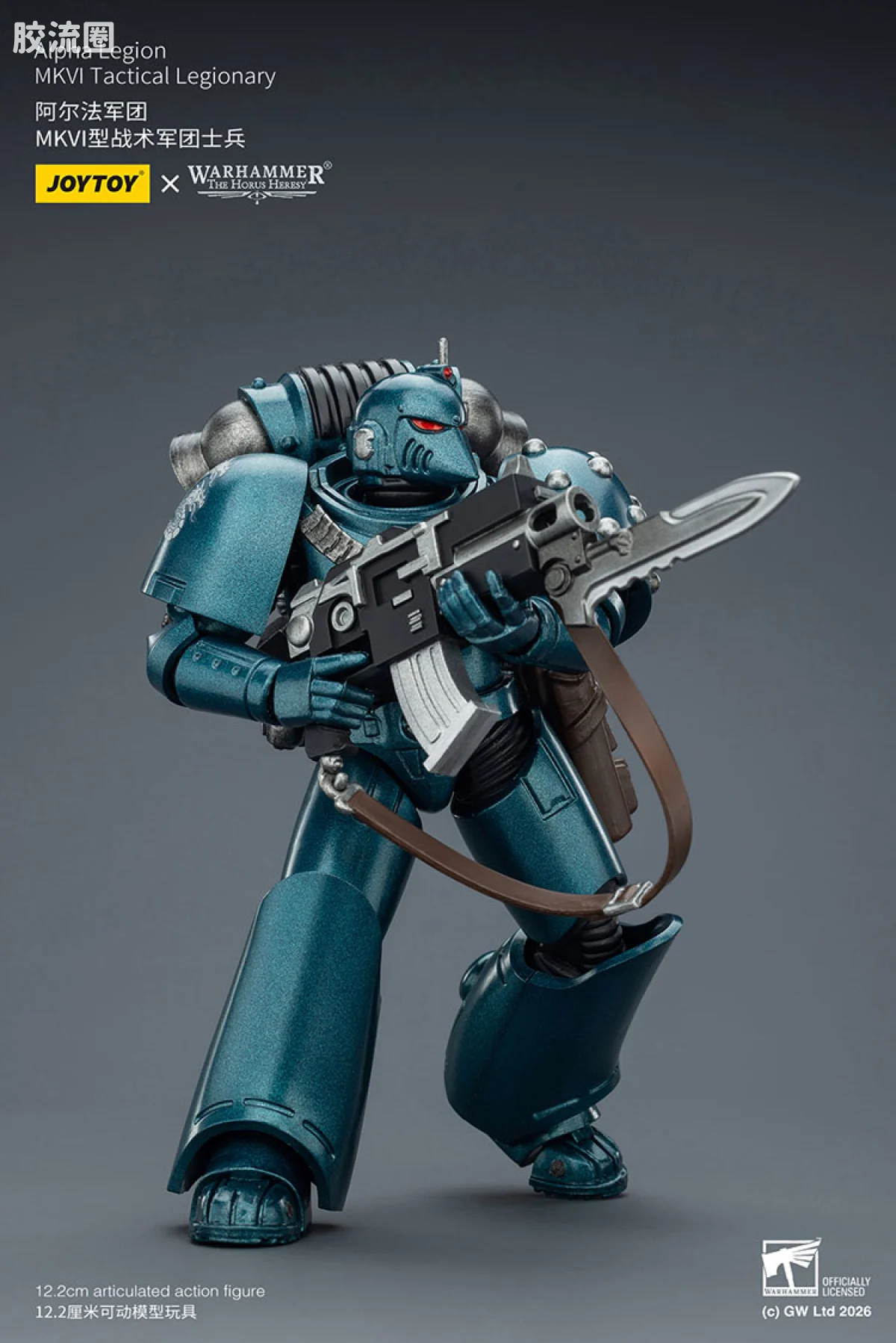JOYTOY x 战锤40K null HH阿尔法军团 MK6型战术军团士兵 - 图片