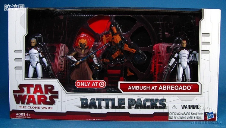 星球大战 THE CLONE WARS 套装版 Ambush at Abregado 