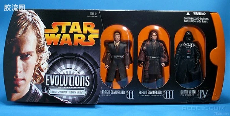 星球大战 西斯的复仇 进化系列 Anakin Skywalker to Darth Vader