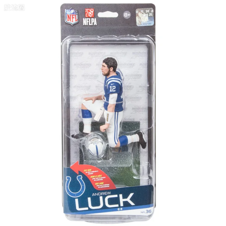 麦克法兰NFL美式足球系列玩具 第36代 Andrew Luck