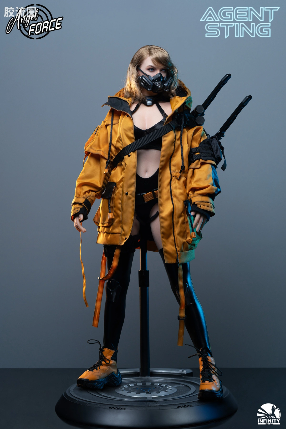 开天工作室 可动系列 硅胶可动 Angel Force 1/3硅胶可动系列 AGENT-STING - 图片