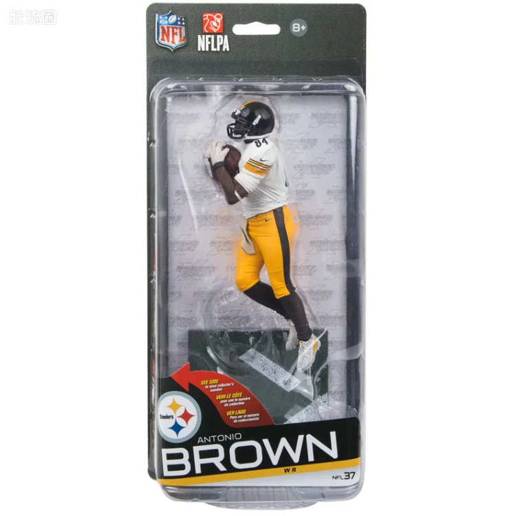 麦克法兰NFL美式足球系列玩具 第37代 Antonio Brown