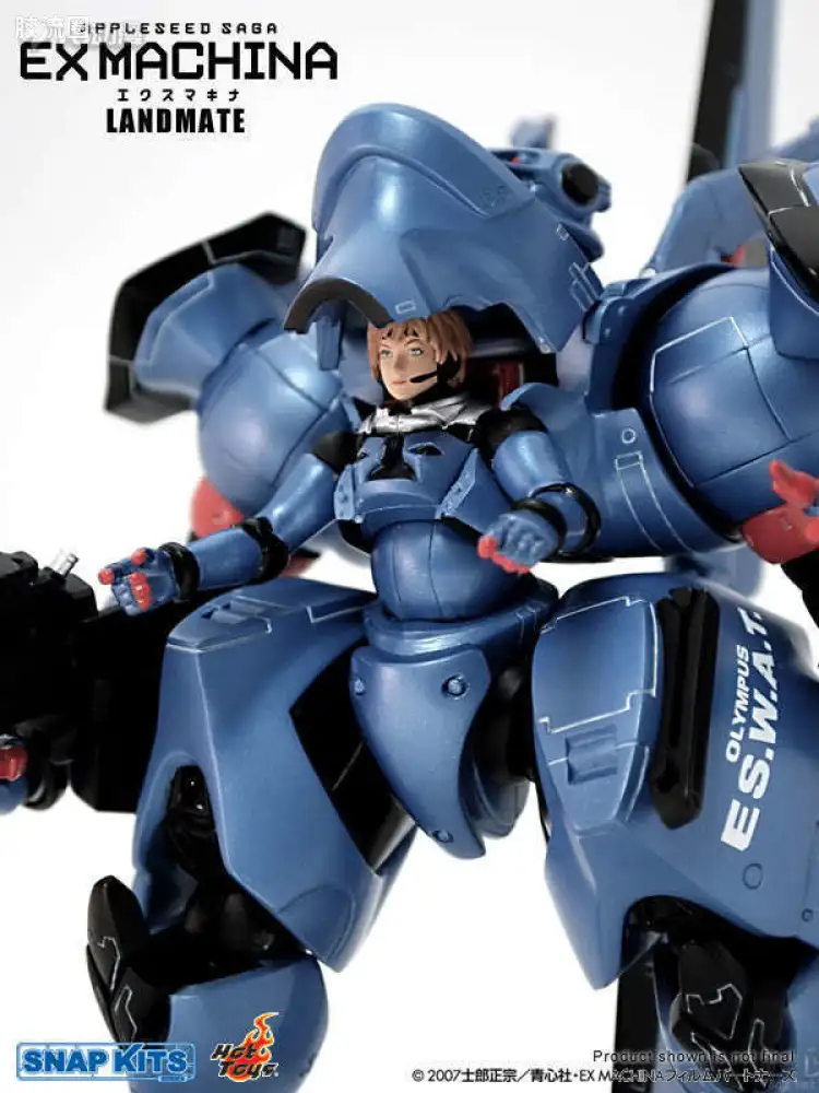 HT 1比6可动人偶 其他 AppleSeed SAGA EXMACHINA ES.W.A.T