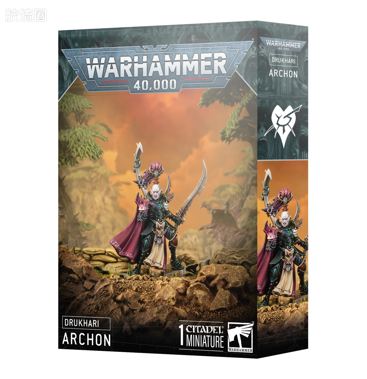 战锤40K Drukhari 黑暗灵族 10版 执政官 - 图片