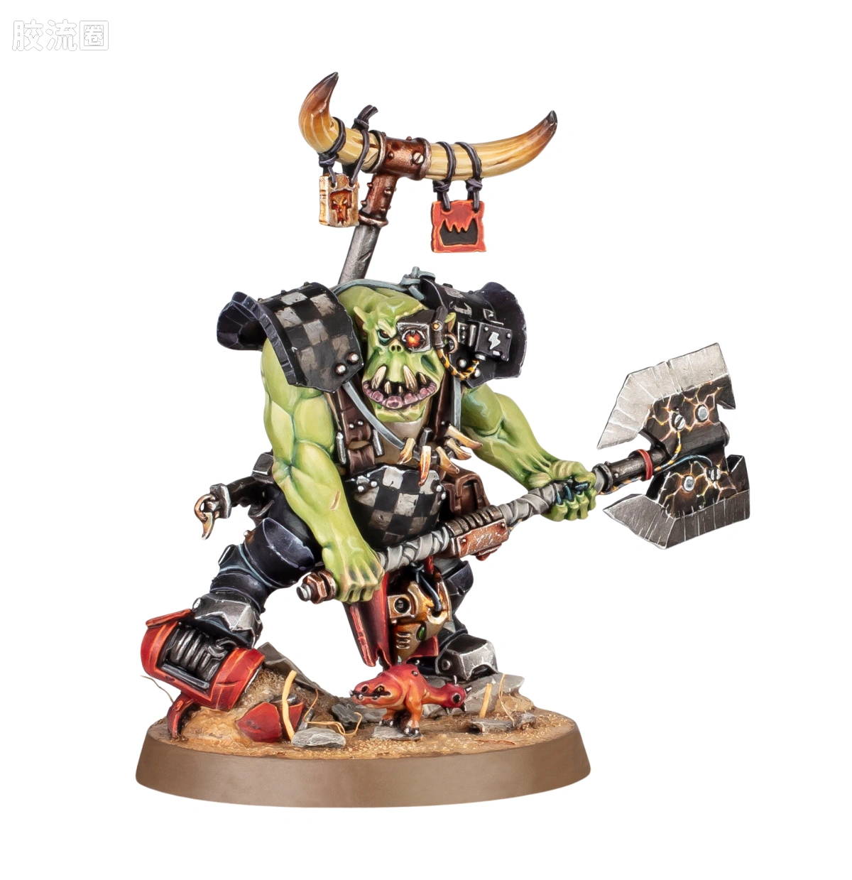 战锤40K Ork 欧克蛮人 11版 阿玛吉多顿突击小队 - 图片