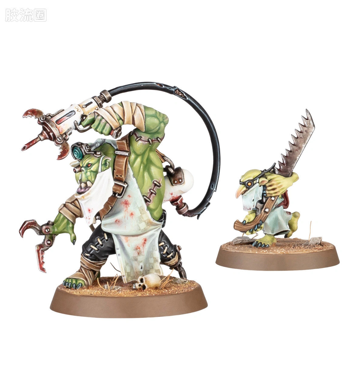 战锤40K Ork 欧克蛮人 11版 阿玛吉多顿突击小队 - 图片