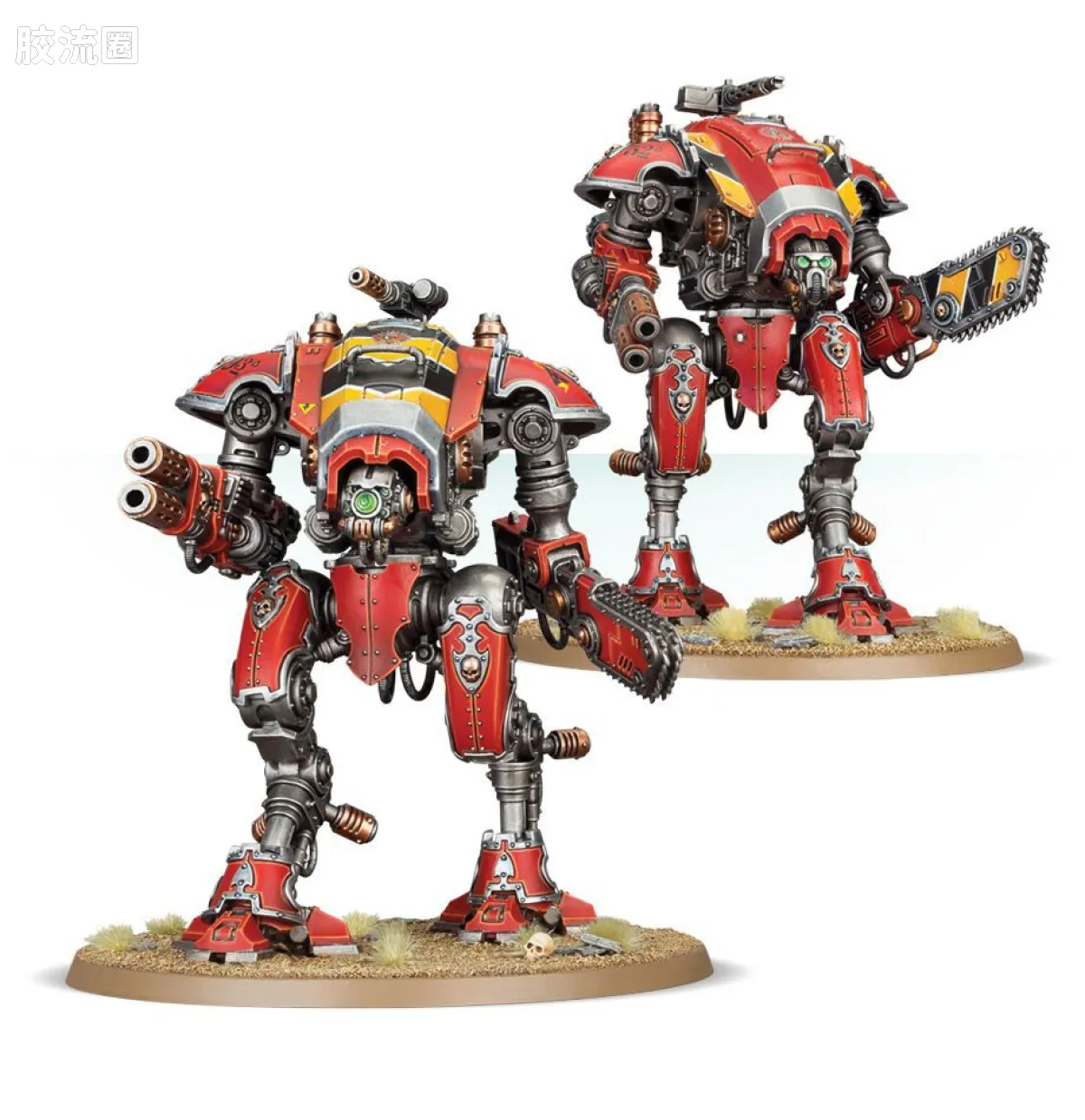 战锤40K Imperial Knights 帝国骑士 8版 战刃侍从 - 图片