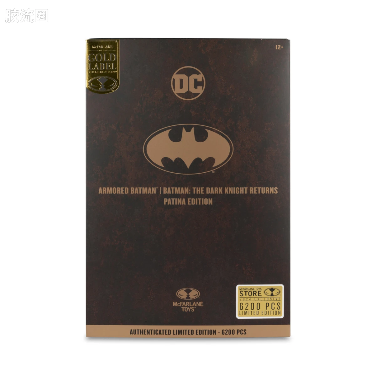 麦克法兰 DC多元宇宙/DC Direct 可动人偶系列 白金系列 装甲蝙蝠侠（《黑暗骑士归来》）铜版 - 图片