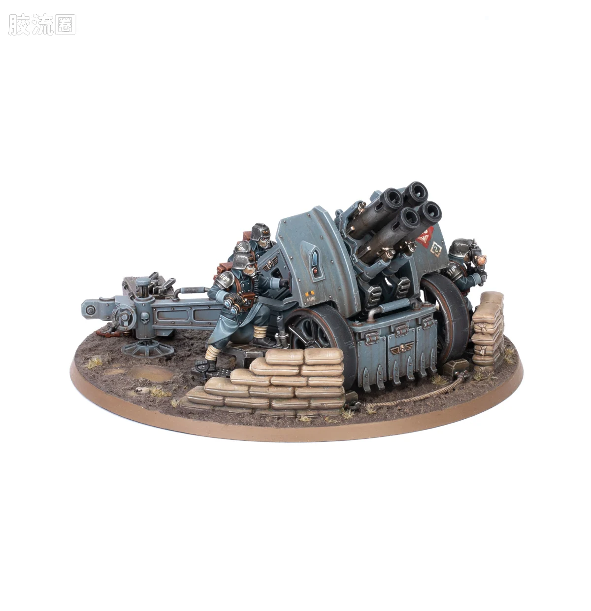 战锤40K Astra Militarum 星界军 10版 克里格 炮兵小组 - 图片