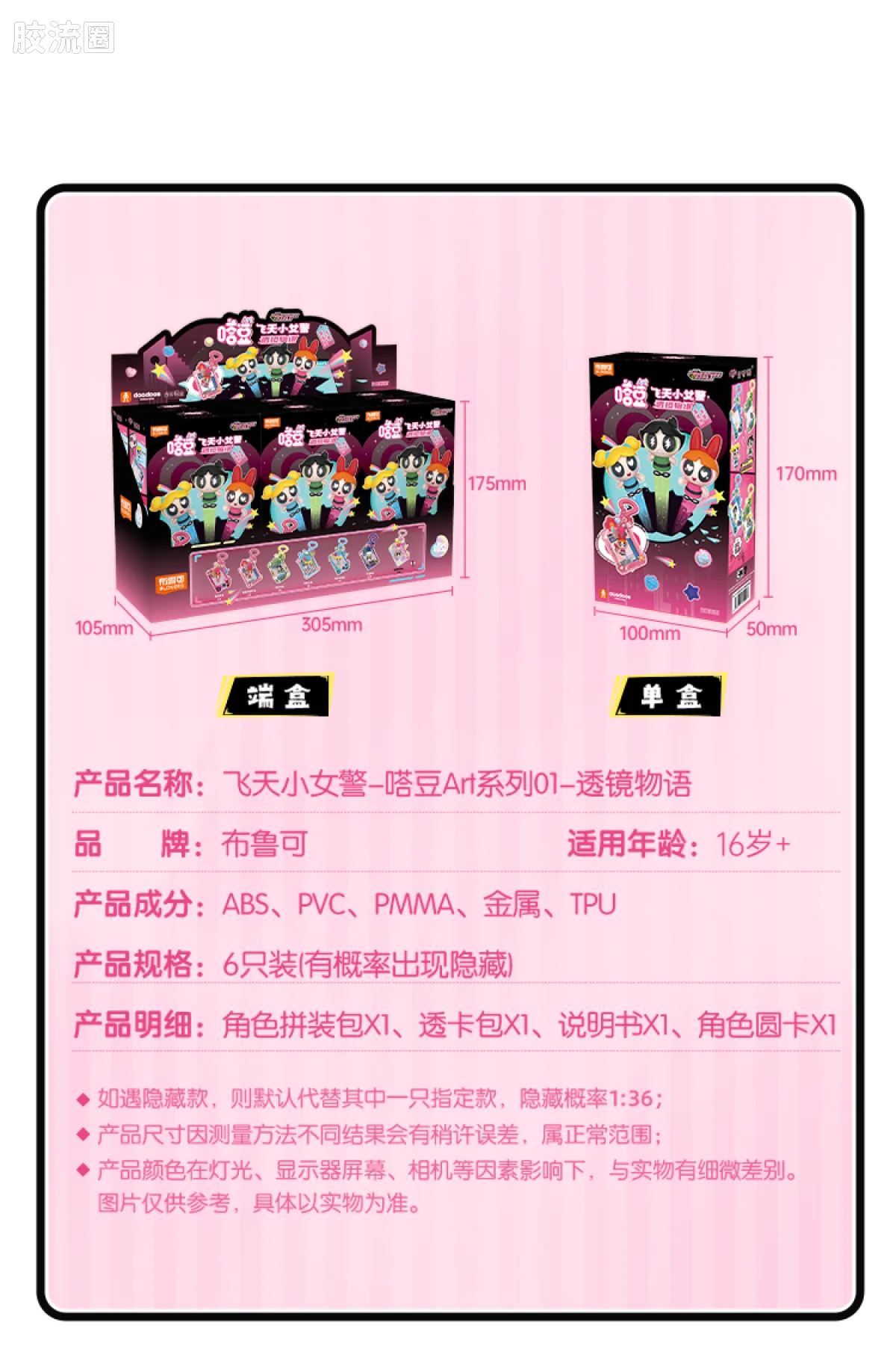 飞天小女警 端盒 Art系列-透镜物语 - 图片