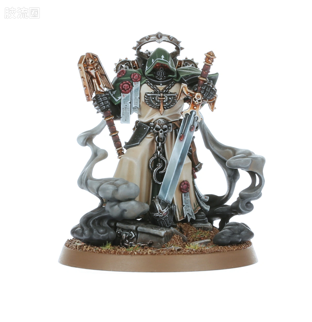 战锤40K Dark Angels 黑暗天使 10版 阿斯莫德 悔罪大师 - 图片