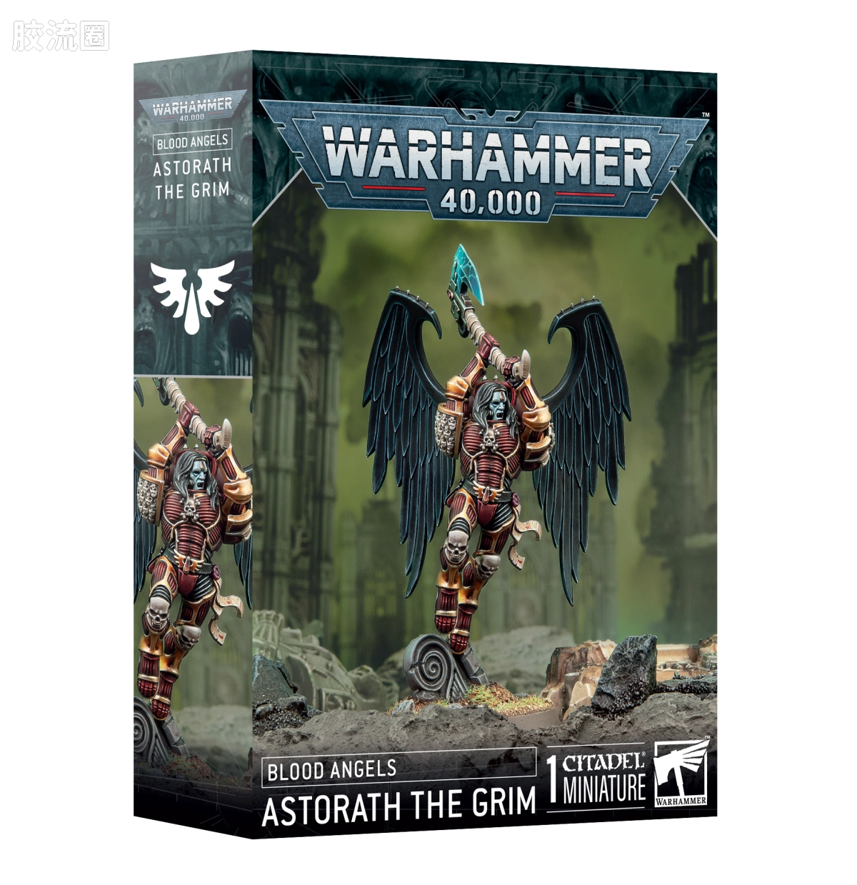 战锤40K Blood Angels 圣血天使 10版 牧师 无情者阿斯托拉斯 - 图片