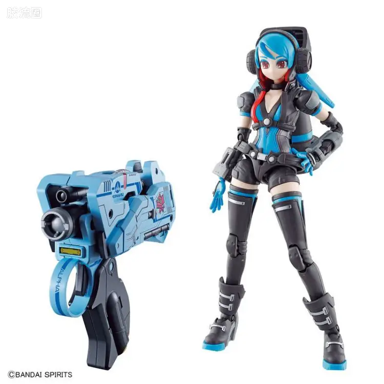 万代综合拼装模型系列 Girl Gun系列 Attack Girl Gun×Lady Commander Alice套装