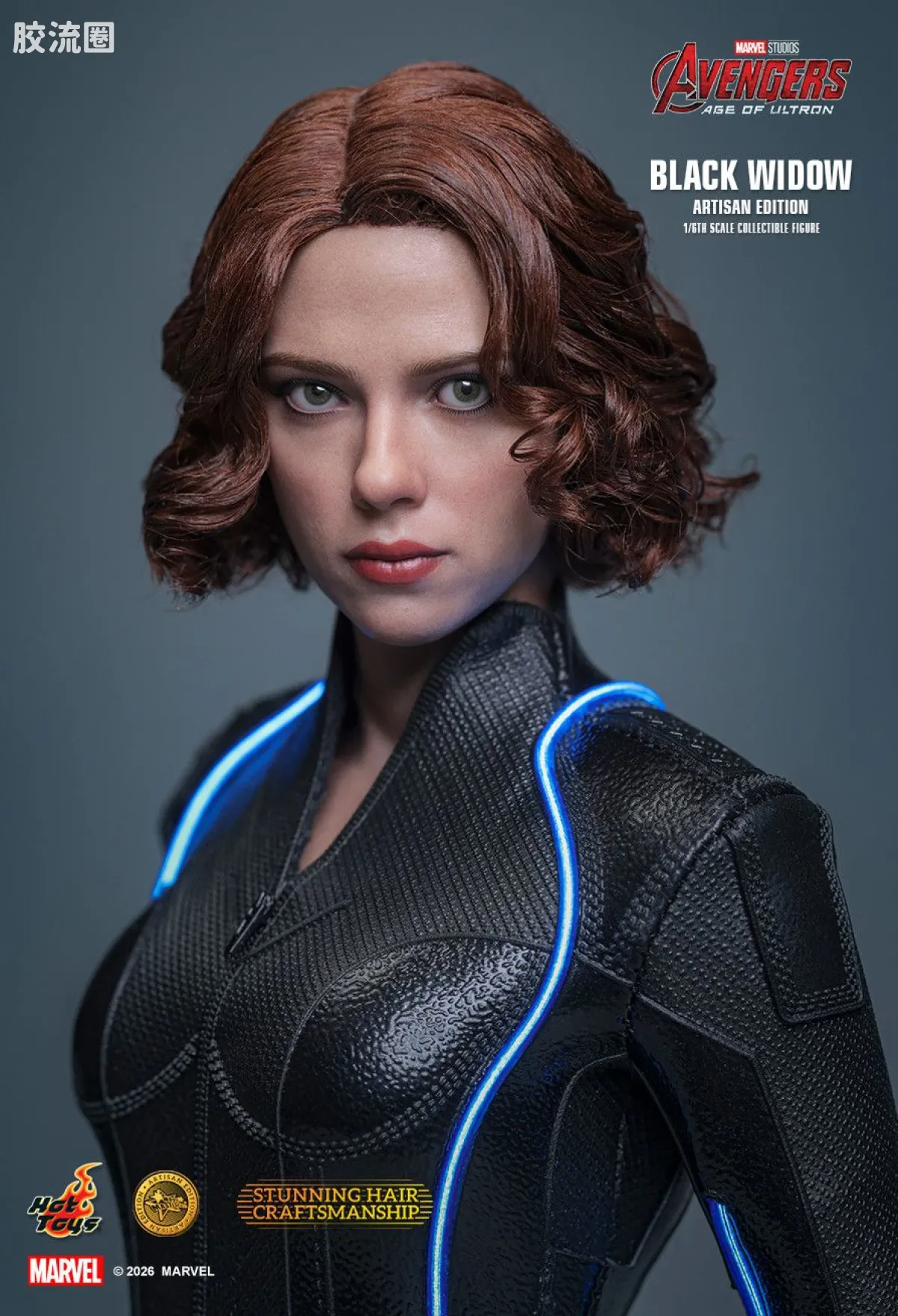 HT 1比6可动人偶 MMS系列 925 《复仇者联盟2：奥创纪元》黑寡妇（工匠版） - 图片