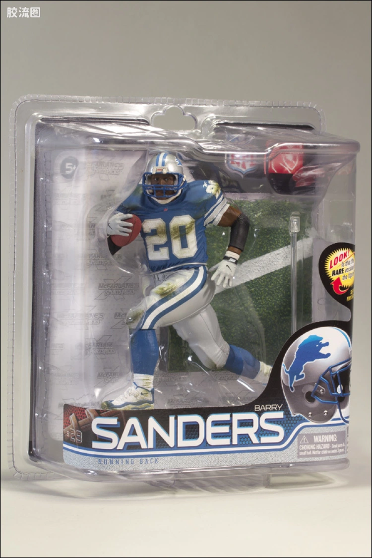 麦克法兰NFL美式足球系列玩具 第28代 BARRY SANDERS 2