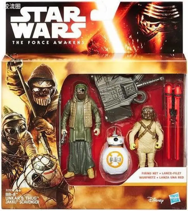 星球大战: 原力觉醒系列 双人装 BB8 Unkars Thug & Jakku Scavenger