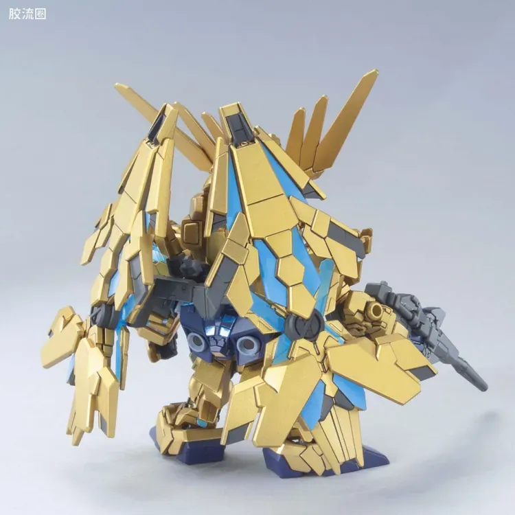 SD高达BB战士 普通版 394 RX-0 独角兽高达3号机 菲尼克斯 - 图片