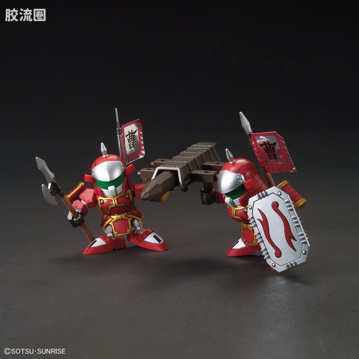 SD高达BB战士 普通版 410 典韦亚希玛 贾诩阿斯塔隆 攻城兵器套装 & 合体武装6种（甲） - 图片