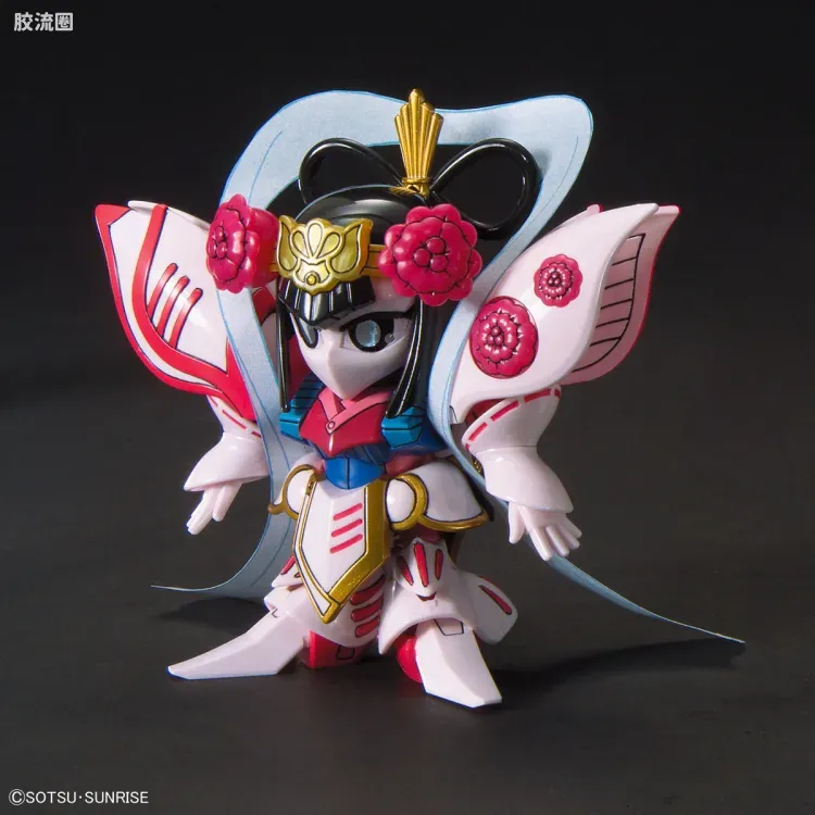 SD高达BB战士 普通版 412 貂蝉卡碧尼 & 武将座 - 图片